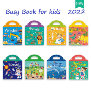 Early Education for Kids - Waterproof and Reusable Sticker for Kids