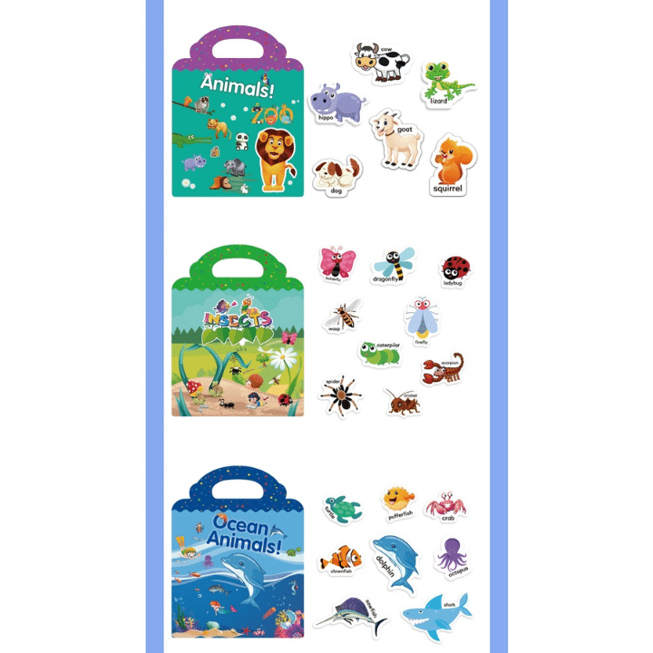 Early Education for Kids - Waterproof and Reusable Sticker for Kids - Image 6