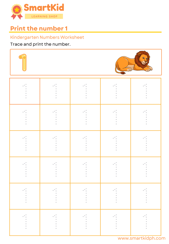 Printable Numbers 1-20 Kindergarten Math - Image 3