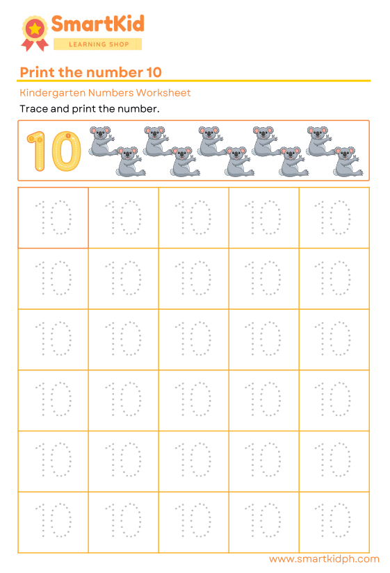 Printable Numbers 1-20 Kindergarten Math - Image 5